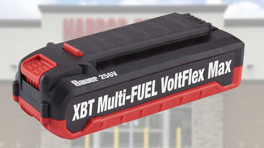 Harbor Freight Bauer Launches 256V Battery Platform to End All Debate