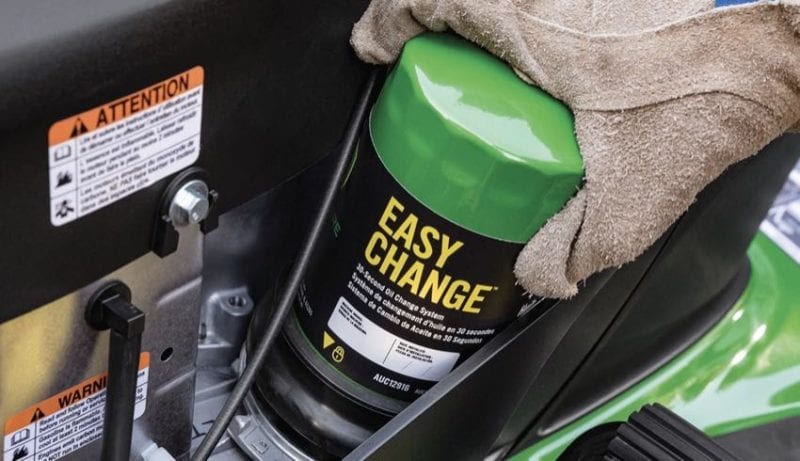John Deere Easy Change 30 Second Oil Change System