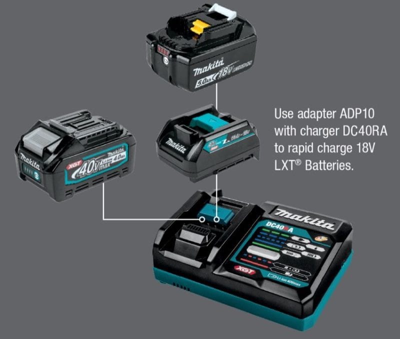 ADP10 LXT 18V battery adapter