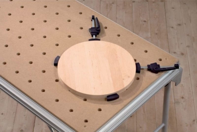 Secure Irregular Shapes to Clamping Surfaces
