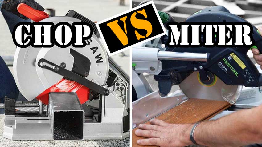 chop vs miter saws