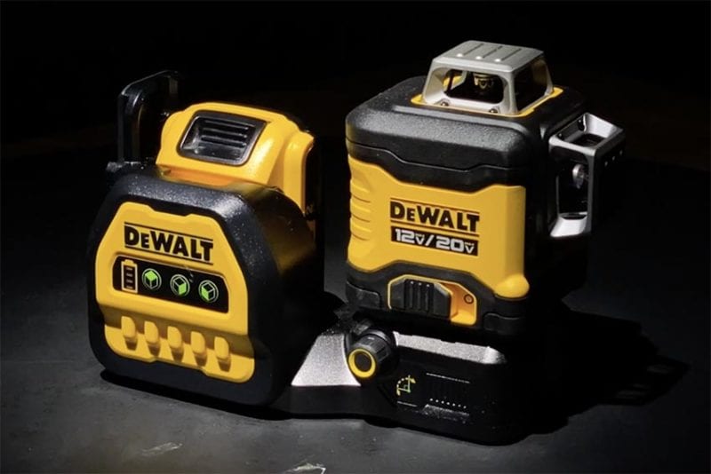 DEWALT - Nivel con láser máximo de 20 V, solo herramienta, 3 x 360, verde  (DCLE34030GB)