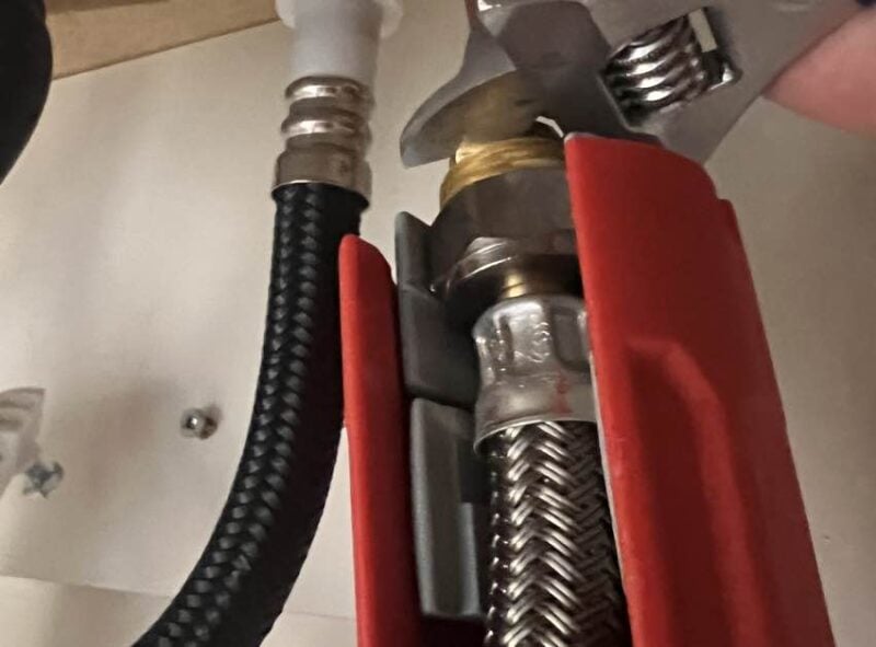 How to Remove and Tighten Under Sink Kitchen Faucet Nuts PTR