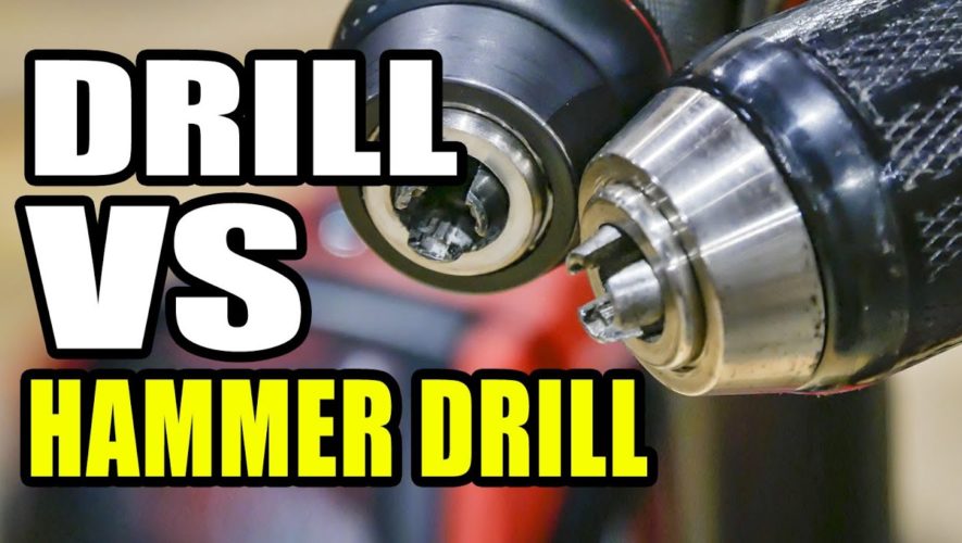 Hammer Drill vs Drill | Which is Faster in Concrete? Video Review