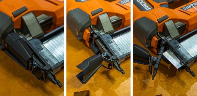 Ridgid 18GA Brad Nailer Jam Clearing