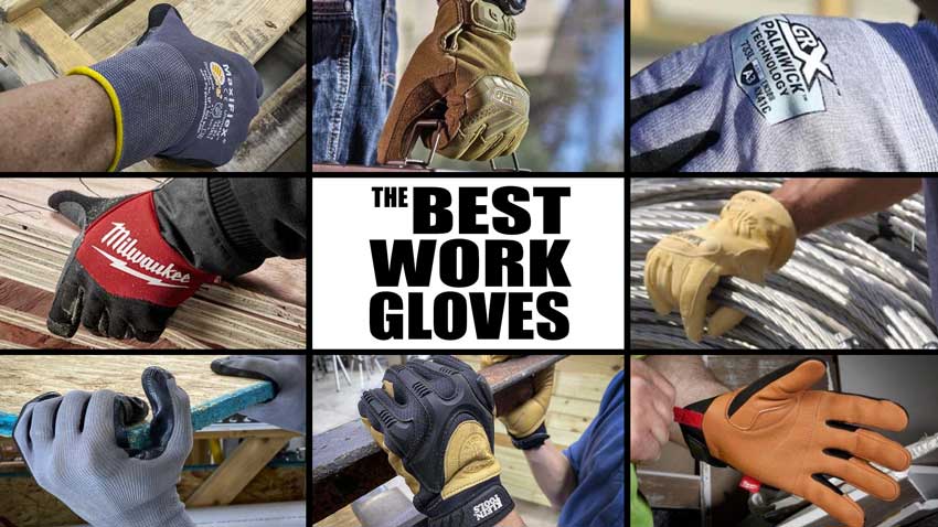 Comfortable and Durable Work and Jobsite Gloves