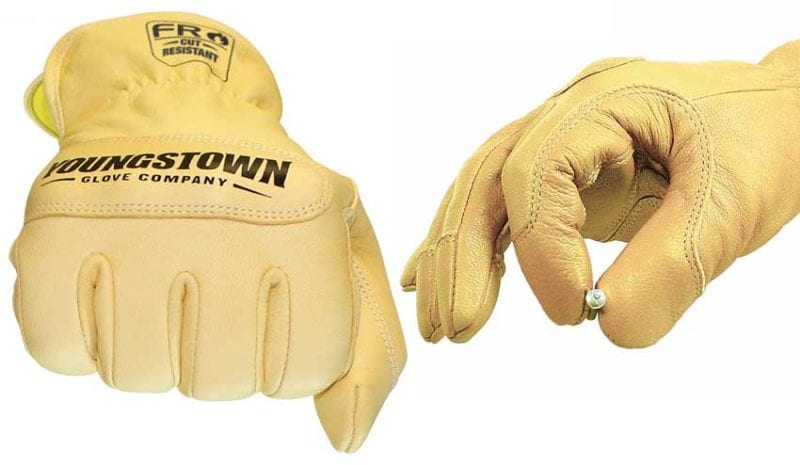 youngstown fr leather kevlar gloves