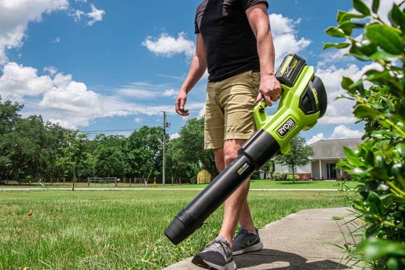 Leaf Blower Cordless Mini High Power Handheld Battery Powered Leaf