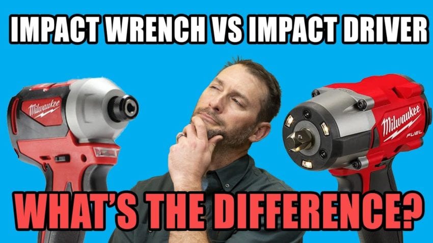 Impact Driver vs Impact Wrench