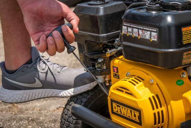 DeWalt Electric Start Pressure Washer Pull Cord