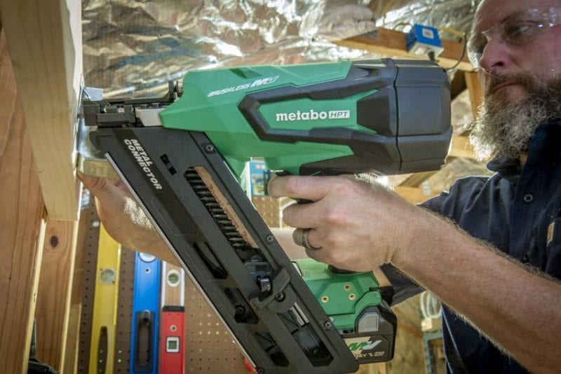 Metabo HPT Cordless Metal Connector Nailer Review