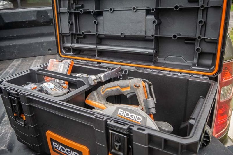 Ridgid Pro Organizer, Tool Box, and Gear Cart Review