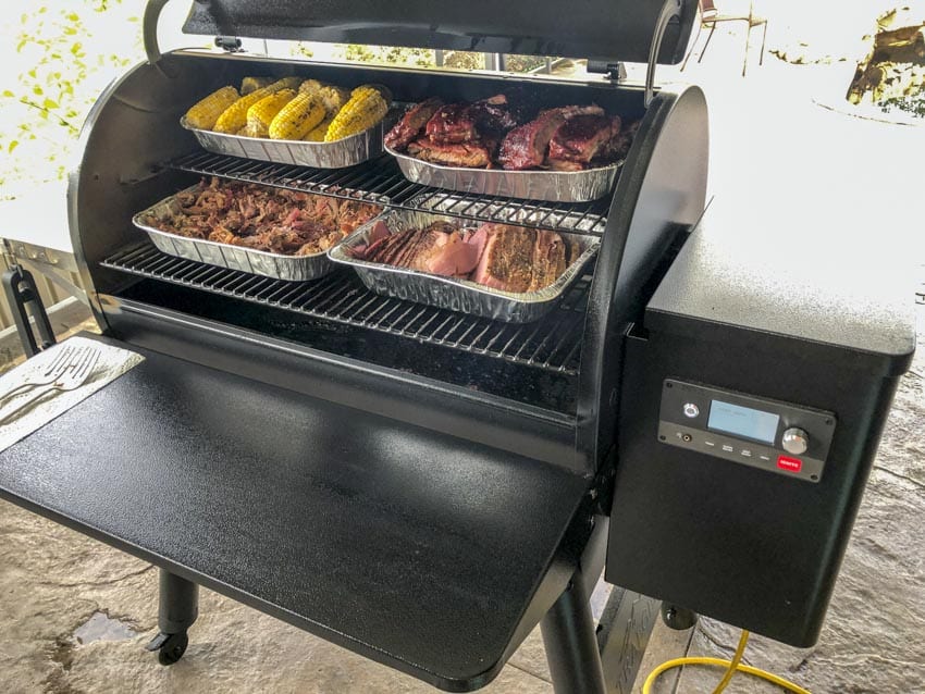 how to smoke salt in a pellet smoker