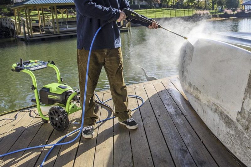 Best Electric Pressure Washer Reviews | Greenworks Pro 3000 PSI Brushless Pressure Washer