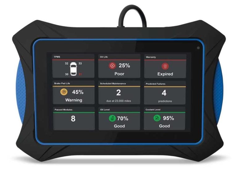 Innova 7111 Smart Diagnostic OBD2 Tablet 4 DTC Diagnostic Trouble Codes