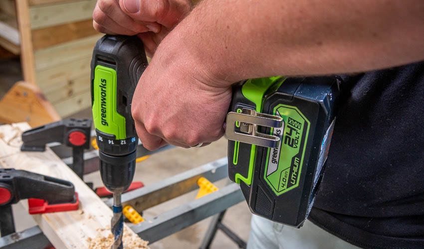 Greenworks 24V Drill Driver Feature
