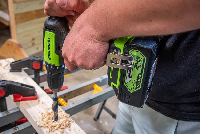 Greenworks 24V Drill Driver Feature