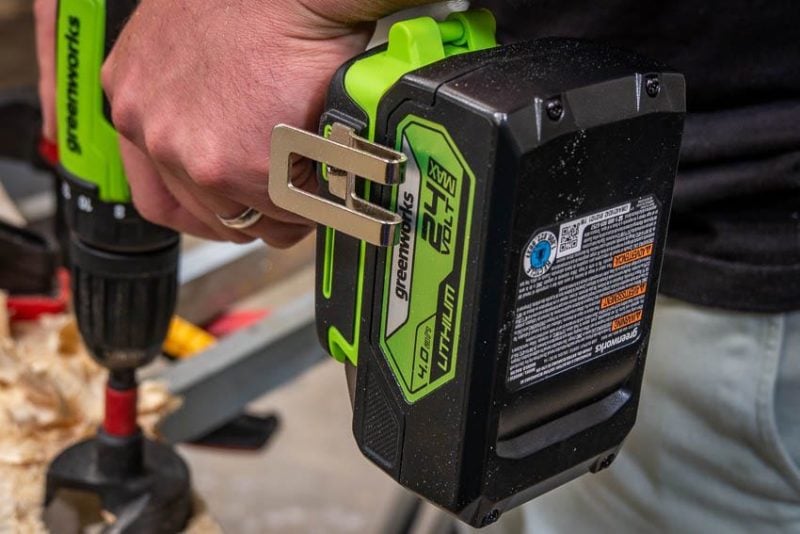 Greenworks 24V Drill Driver Battery