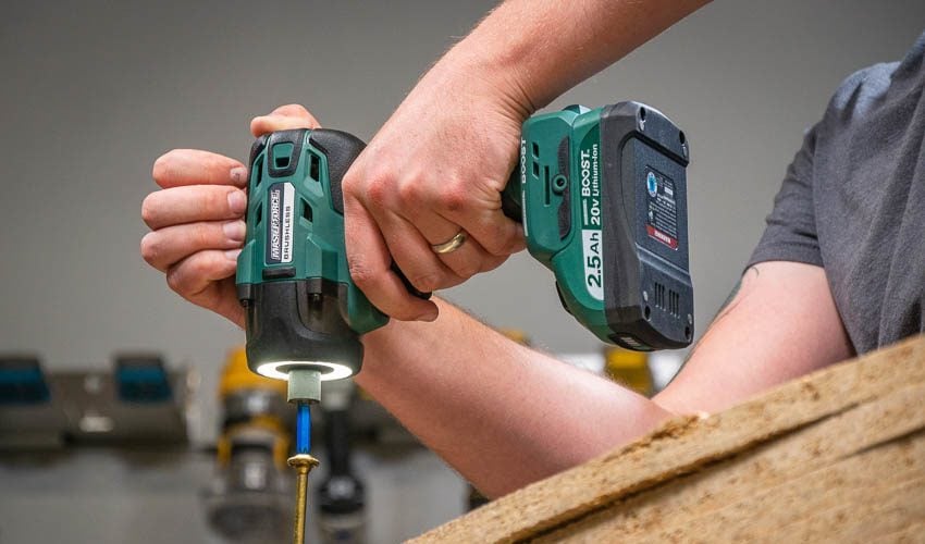 Masterforce Boost Cordless Impact Driver Driving