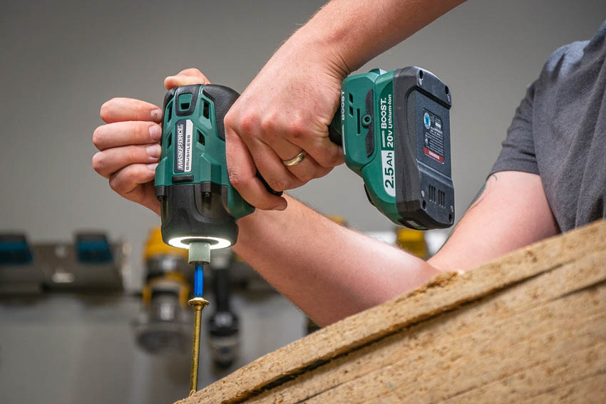 Masterforce Boost Cordless Impact Driver Driving