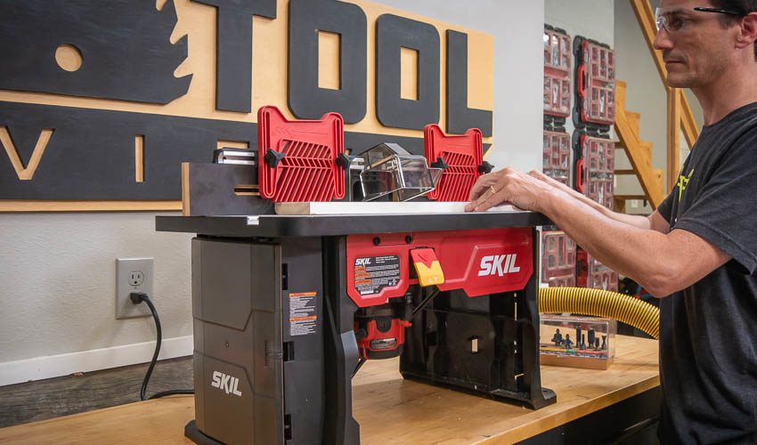 Skil Benchtop Router Table FEature