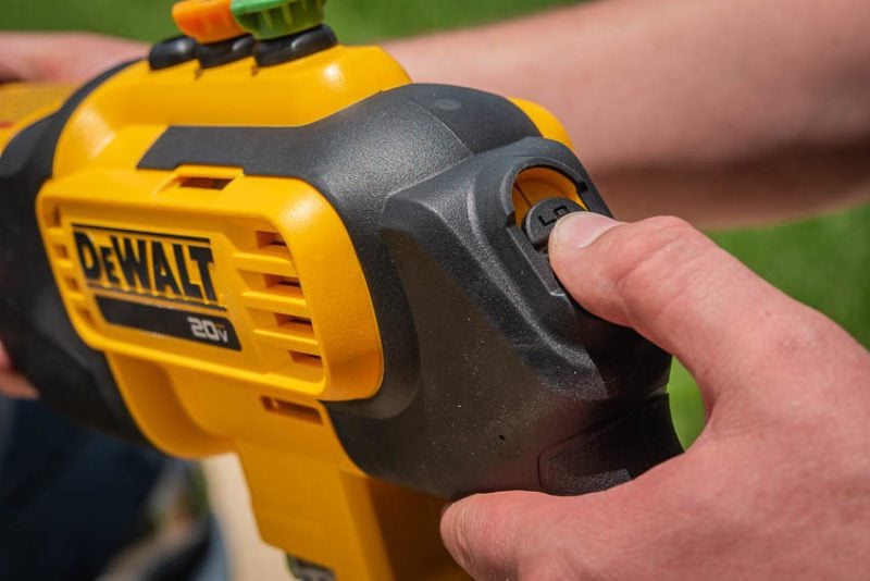 DeWalt 20V Power Cleaner Speeds