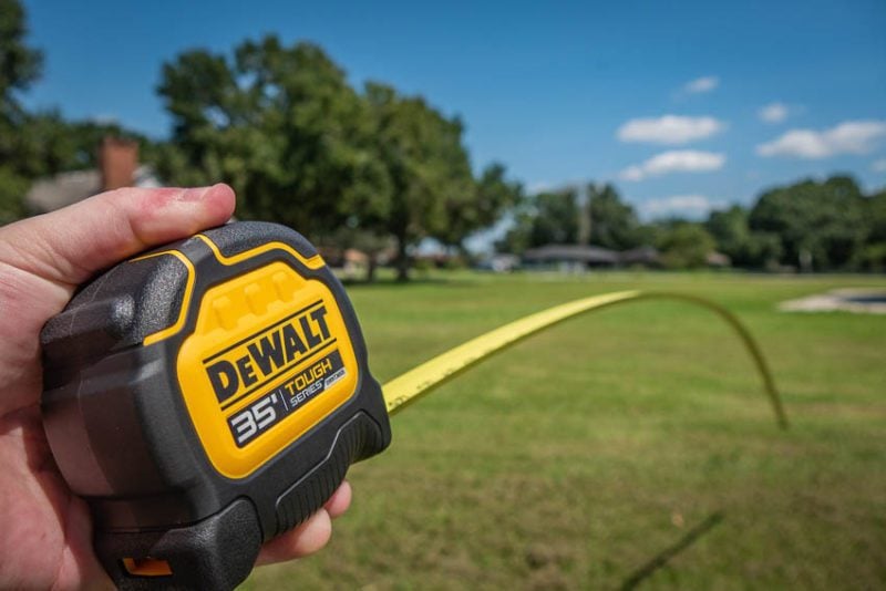 Dewalt tape measure discount