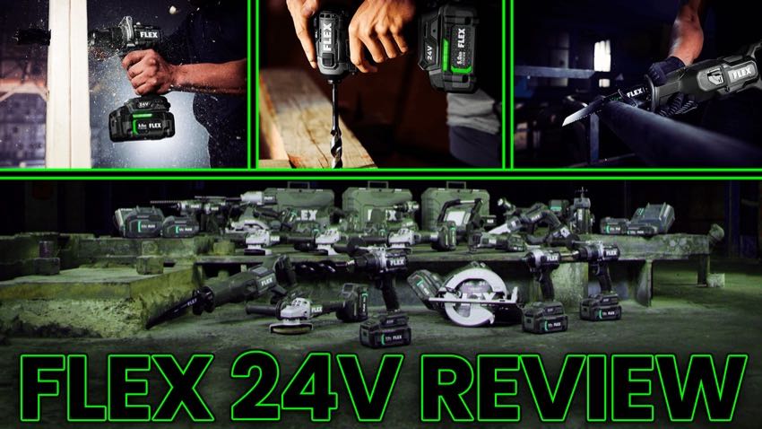 FLEX 24V power tools video