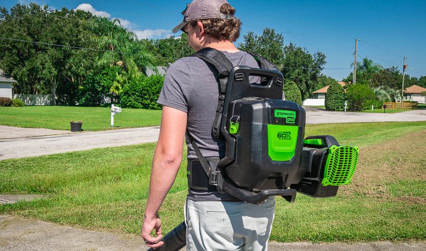 Greenworks 60V X-Range Backpack Blower Review 2420902T