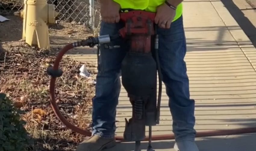 Makinex Lift Assist for Jackhammers and Demo