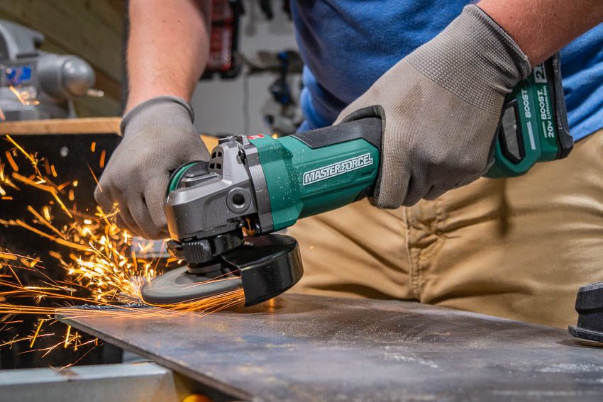 Masterforce Boost Angle Grinder Feature