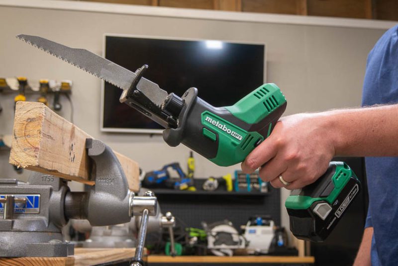 Metabo HPT 18V One-Handed Reciprocating Saw Review Brief