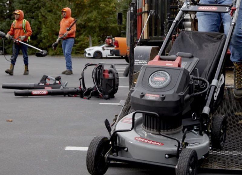 Oregon 120V lawn mower discontinued