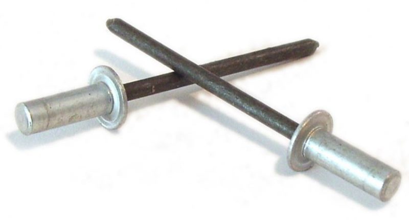 sealed closed end rivets