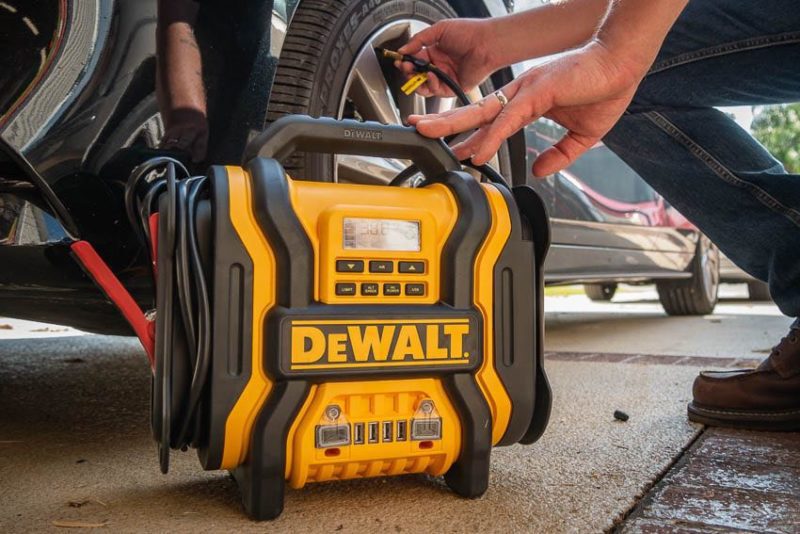 This DeWalt jump starter belongs in your car's emergency kit, and