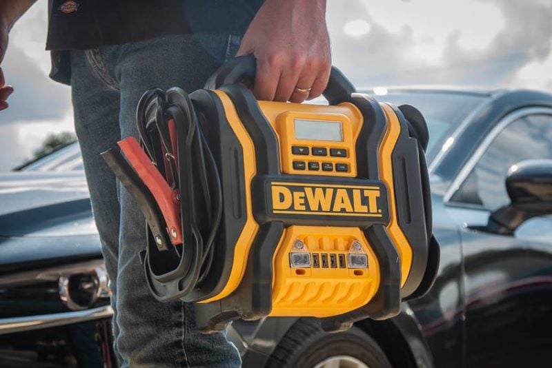 This DeWalt jump starter belongs in your car's emergency kit, and