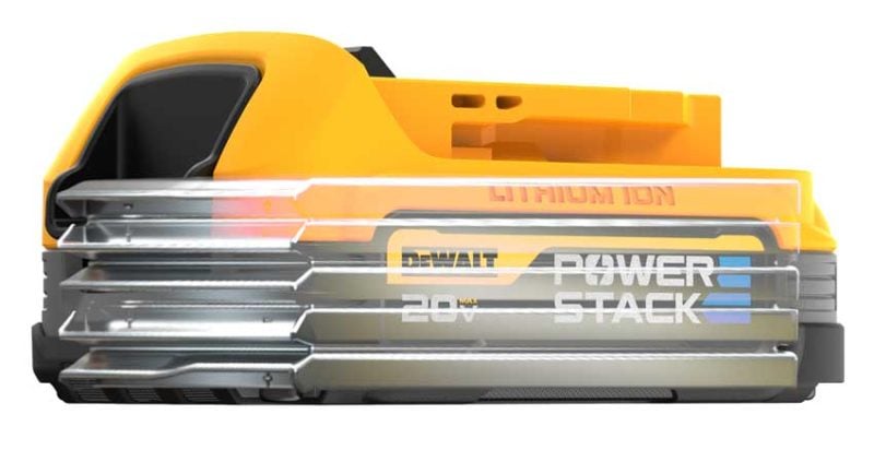 DeWalt PowerStack Battery and Technology Review 6 DeWalt PowerStack Li-Ion Pouch Batteries