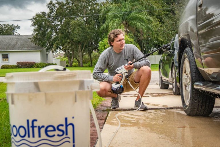 Hart Rinse Kit Hart 20V Cordless Pressurized Vehicle Cleaner Review | HGPC011 - PTR