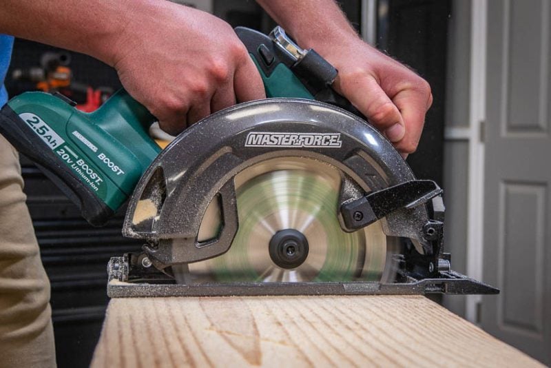 Masterforce Boost 20V Circular Saw Beauty