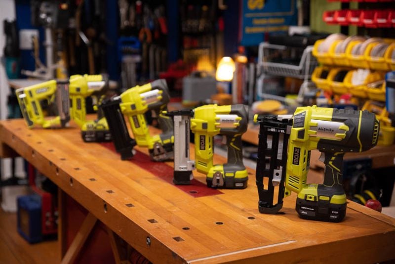 Ryobi Cordless Nailers