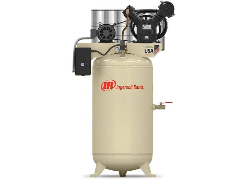 Ingersoll Rand 80-gal air compressor for home garage