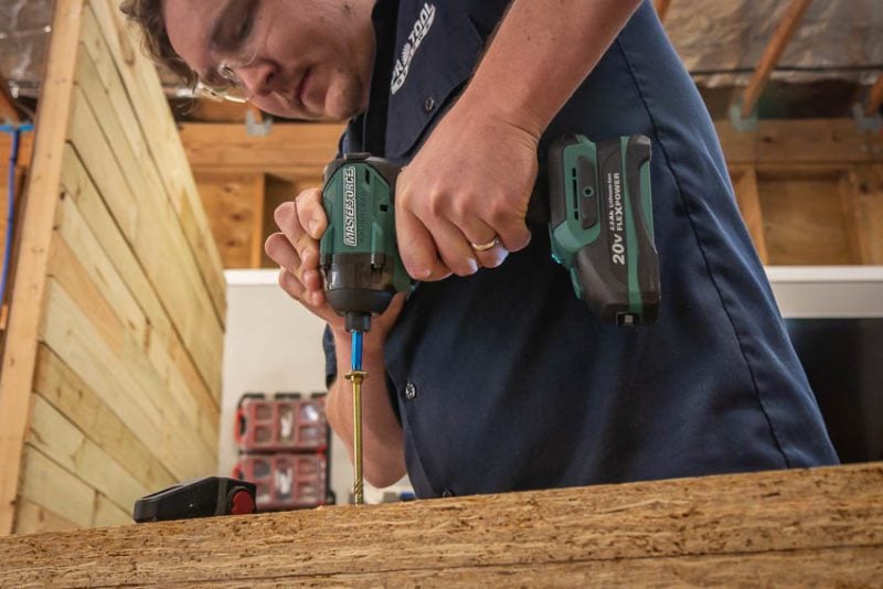 Masterforce 20V Ultra Compact Brushless Impact Driver Review