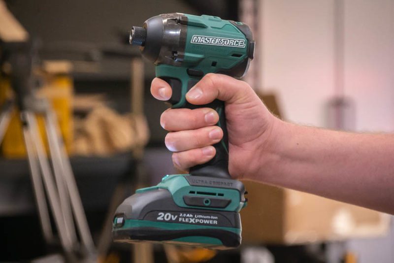 Masterforce 20V Ultra Compact Brushless Impact Driver Review 