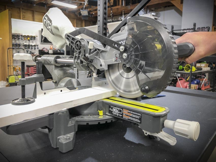 Review: Ryobi One+One Cordless Sliding Miter Saw