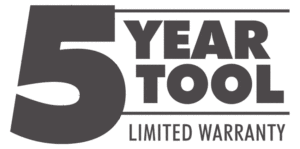 Ryobi 5-year tool warranty