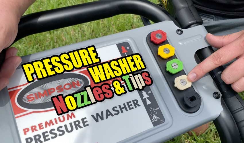 pressure washer nozzles tips