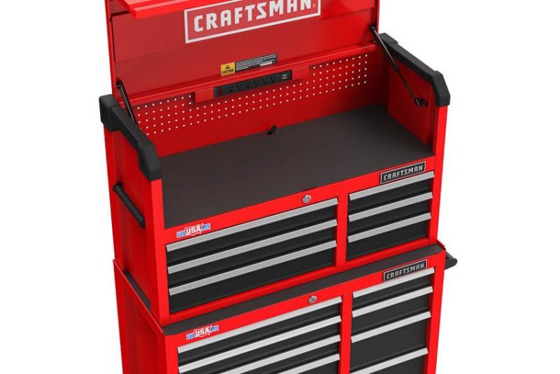 CRAFTSMAN S2000 52-in Red Tool Storage Collection