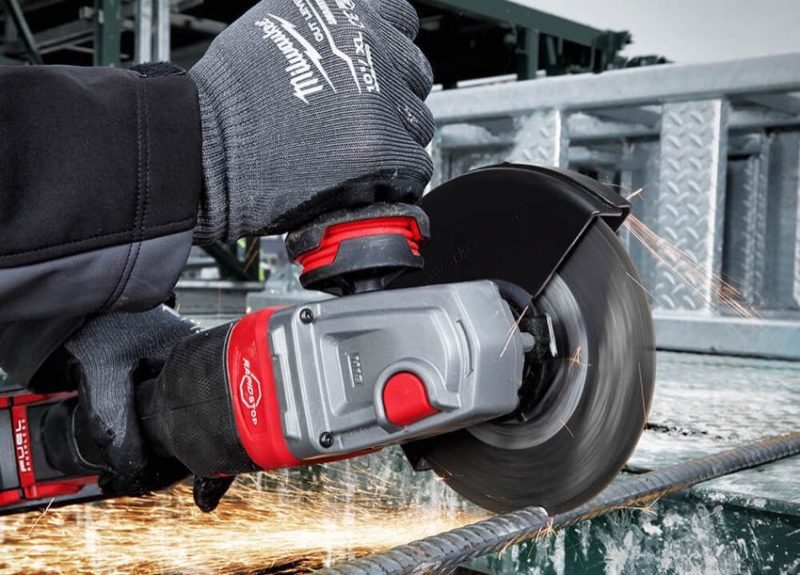 Milwaukee 2980 6-in angle grinder