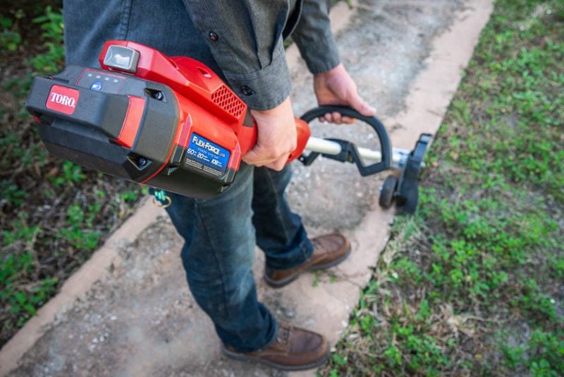 Toro 60V Battery-Powered Stick Edger