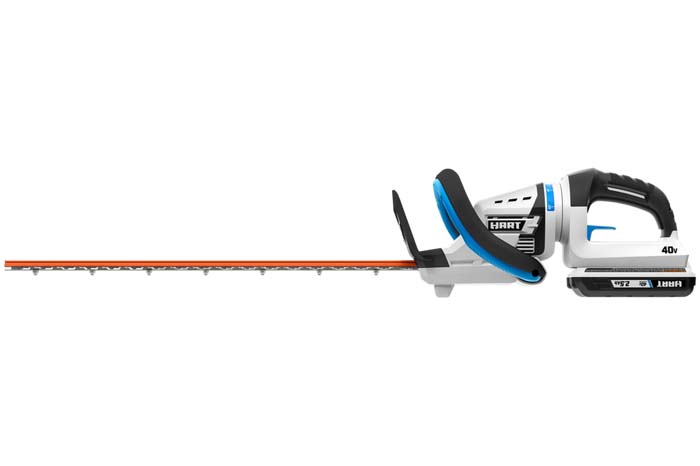 HART Tools High-Performance Battery-Powered Lawn Care Equipment | 40V 24-Inch Hedge Trimmer
